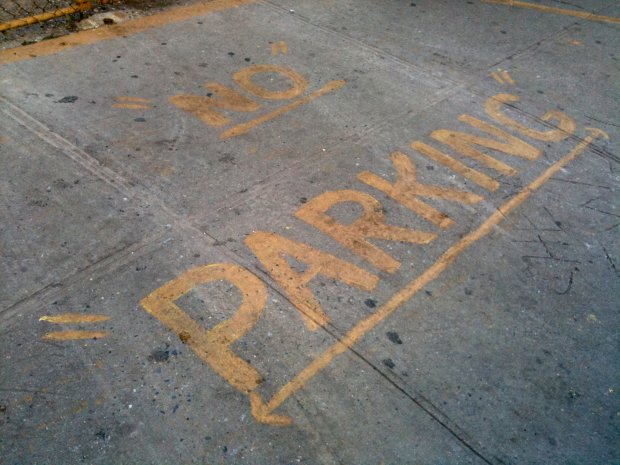 “No” “Parking”